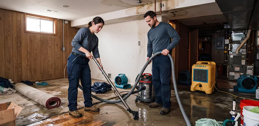 Frozen Pipe Burst Cleanup in La Verne