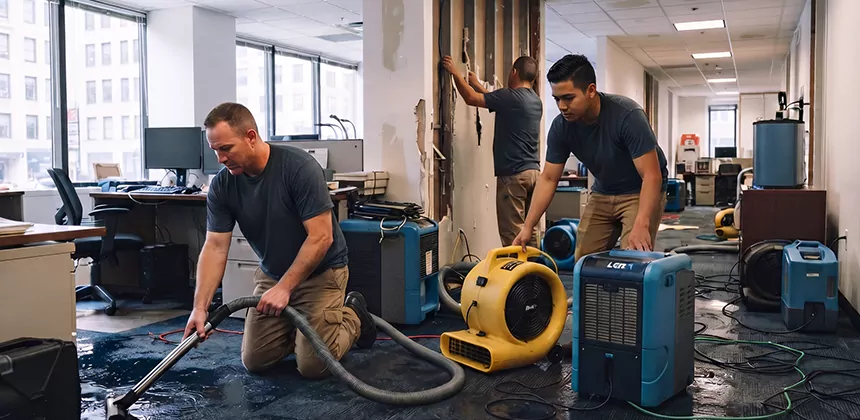 Emergency Commercial Water Damage Repair in La Verne