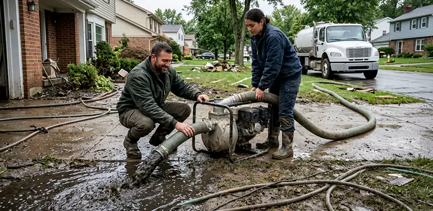 Sewage and Flood Water Removal in La Verne