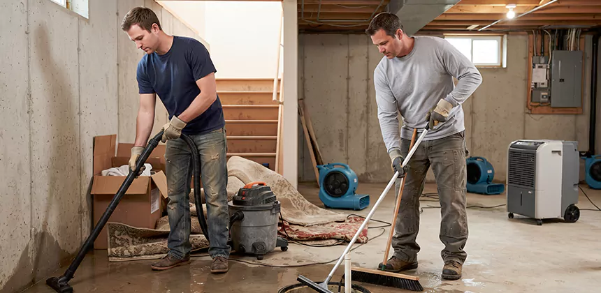 Basement Flood Water Removal in La Verne