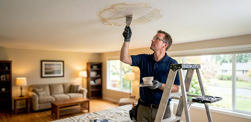 Ceiling Water Stain Repair in La Verne