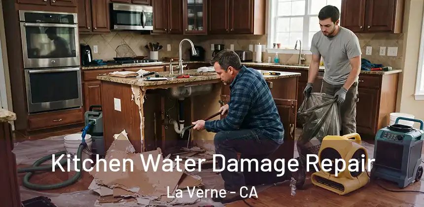  Kitchen Water Damage Repair La Verne - CA